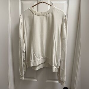 H&M Beige Sweatshirt